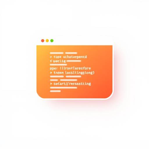 Web Development Icon depicting coding and a website